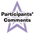 Participants comments